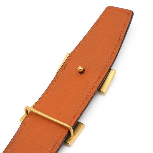HERMES エルメス レザーリバーシブルベルト 38mm 90 HERMES エルメス H