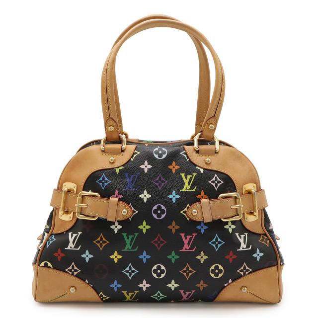 LOUIS VUITTON ルイ ヴィトン モノグラムマルチカラー クラウディア ハンドバッグ ショルダーバッグ 肩掛け ノワール 黒 ブラック M40194