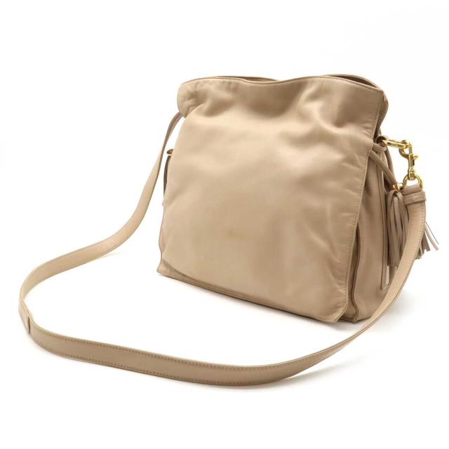 ロエベ フラメンコ 30 2WAY フリンジ ナッパレザーショルダーバッグ