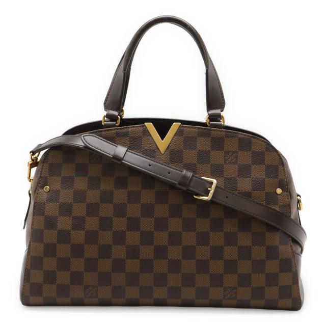 LOUIS VUITTON ルイ ヴィトン ダミエ ケンジントン ボーリング ハンドバッグ 2WAY ショルダーバッグ 斜め掛け N41505