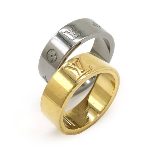 LOUIS VUITTON ルイ ヴィトン シグネットリング モノグラム 指輪 L