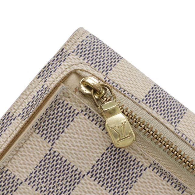 LOUIS VUITTON ルイ ヴィトン ダミエアズール コアラ 3つ折財布 三