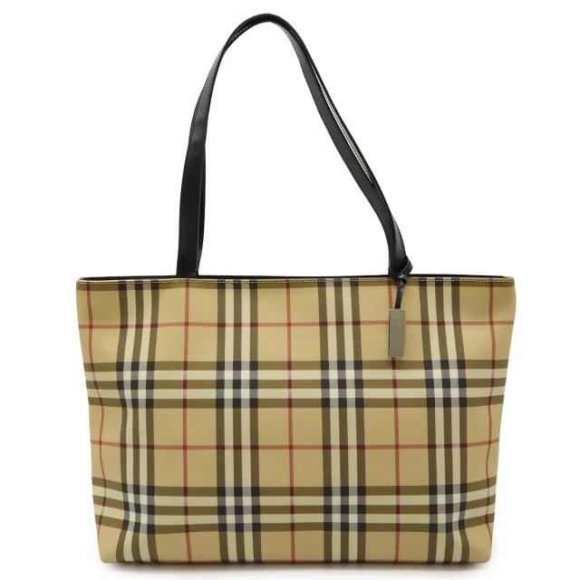 値下げ　【希少】 BURBERRY バーバリー ノバチェック ハンドバッグ BURBERRY バーバリー ノバチェック ハンドバッグ トートバッグ