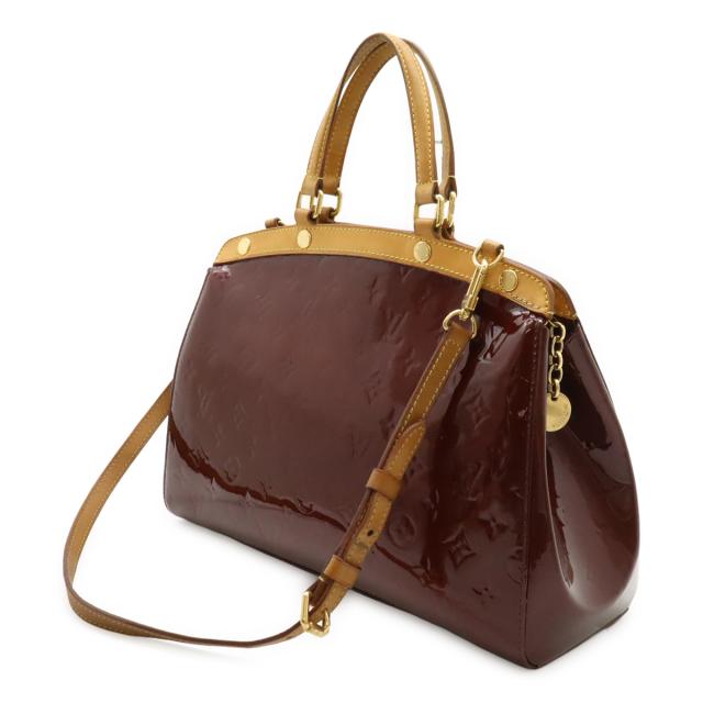 LOUIS VUITTON ルイ ヴィトン モノグラムヴェルニ ブレアMM ハンドバッグ トート 2WAY ショルダーバッグ エナメル ルージュフォーヴィスト M91690 LOUIS VUITTON ルイ ヴィトン モノグラムヴェルニ ブレアMM