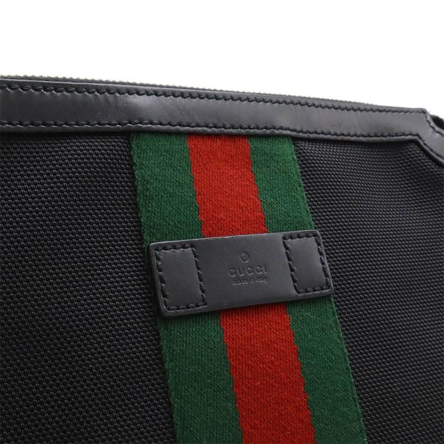 GUCCI グッチ シェリーライン ショルダーバッグ 斜め掛け ナイロン