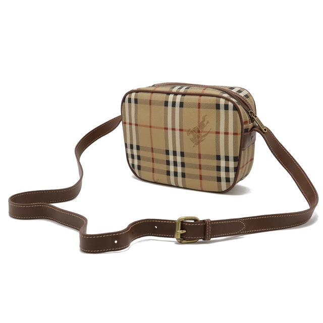 BURBERRY PVC ノバチェック メッセンジャーバッグ ショルダー