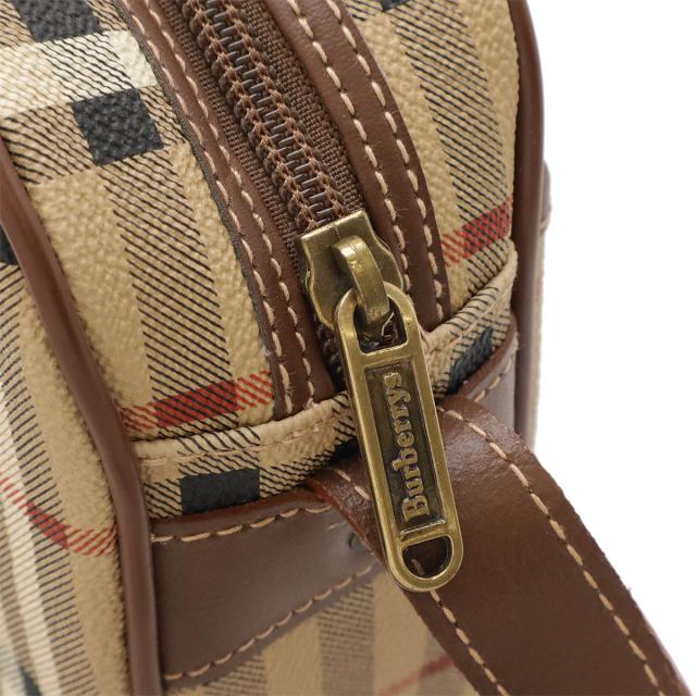 バーバリー Burberry ノバチェック柄 シャドーホースリュック PVC×革