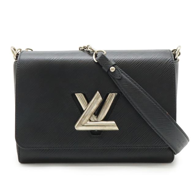 LOUIS VUITTON ルイ ヴィトン エピ ツイストMM ショルダーバッグ チェーンバッグ ノワール 黒 ブラック シルバー金具 M50282