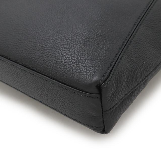 BVLGARI ブルガリ オクト ショルダーバッグ 斜め掛け レザー ブラック