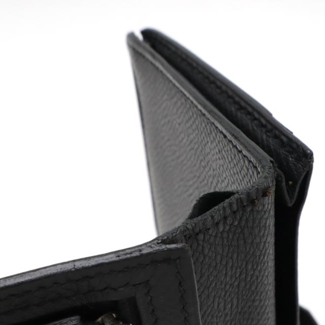 HERMES エルメス べアン スフレ 長財布 黒 二つ折り HERMES エルメス