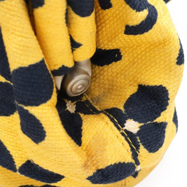 CHANEL シャネル ココマーク フラワー ハンドバッグ がま口 ガマ口