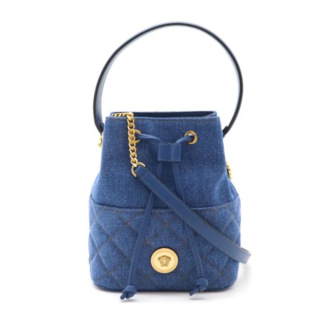 VERSACE ヴェルサーチ メデューサ ハンドバッグ バケットバッグ