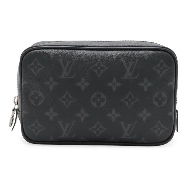LOUIS VUITTON ルイ ヴィトン モノグラムエクリプス トゥルース トワレPM トラベルポーチ セカンドバッグ 小物入れ M43384