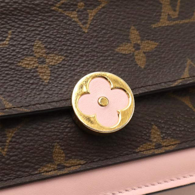 LOUIS VUITTON ルイ ヴィトン モノグラム ポルトフォイユ フロール
