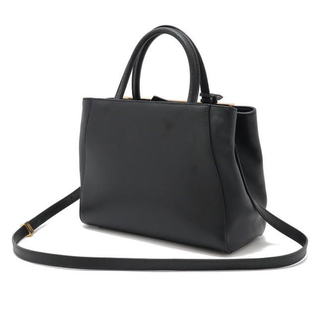 専用 フェンディ トゥージュール 黒 ハンドバッグ レザー 2way