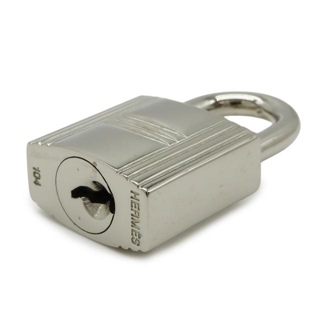 HERMES エルメス カデナ パドロック 南京錠 No.104 鍵 カギ キー付き