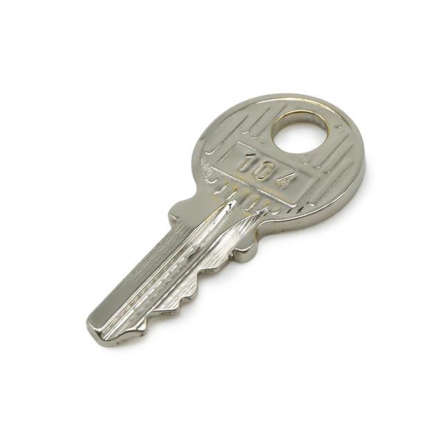 HERMES エルメス カデナ パドロック 南京錠 No.104 鍵 カギ キー付き