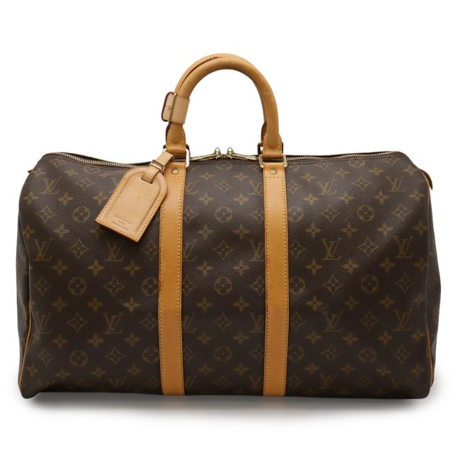 LOUIS VUITTON ルイ ヴィトン モノグラム キーポル45 ボストンバッグ ハンドバッグ 旅行カバン トラベルバッグ M41428