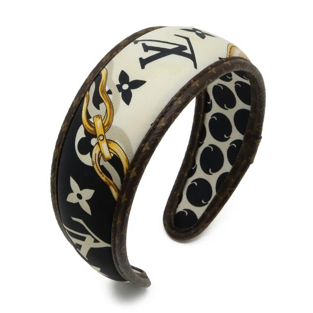 ルイヴィトン　カチューシャ LOUIS VUITTON】ルイヴィトン『ヘッドバンド・マインドフル』M77394