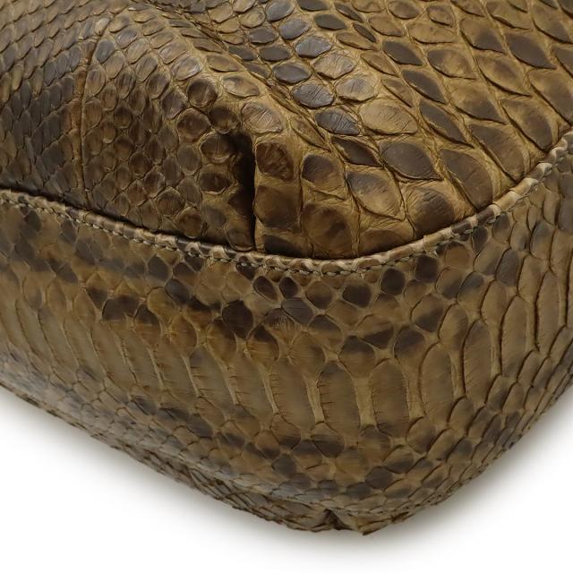 GUCCI グッチ Gウェーブ ホーボー ロゴ パイソン 蛇柄 ショルダー