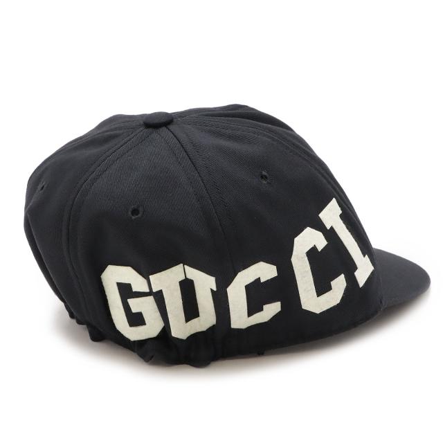 グッチ コットン サイドロゴ ナンバリング キャップ 751400 GUCCI】グッチ『サイドロゴ ナンバリング GG キャップ sizeL