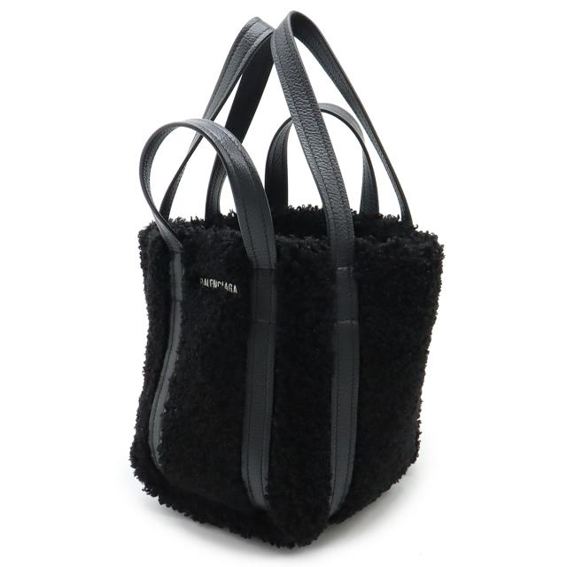 美品 バレンシアガ エブリデイ ノースサウス トートバッグ ブラック ショルダー バレンシアガエブリデイ☆ノースサウスショルダートートバッグXS