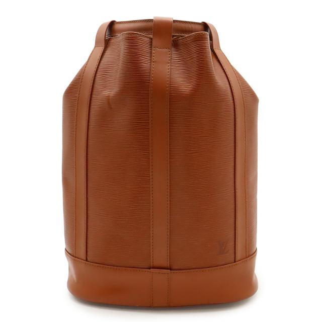 LOUIS VUITTON ルイ ヴィトン エピ ランドネPM ショルダーバッグ ワンショルダー 巾着型 レザー ケニアブラウン 茶 M52353