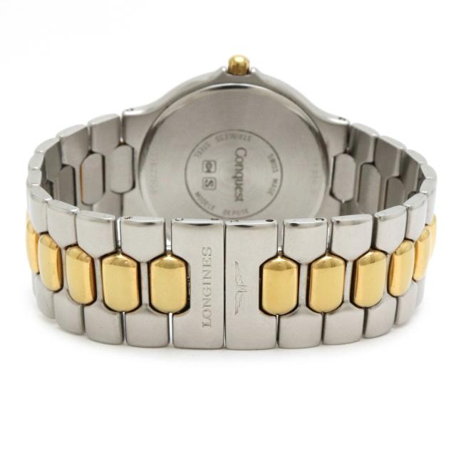 LONGINES ロンジン コンクエスト デイト SS GP コンビ ゴールド文字盤