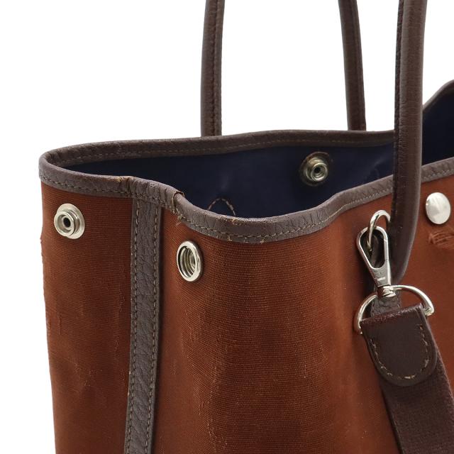 HERMES(エルメス) トートバッグ ガーデンパーティTPM グリアスファルト シルバー金具 エルメス HERMES ガーデンパーティTPM T刻 ローズサクラ⁄ルージュデュ