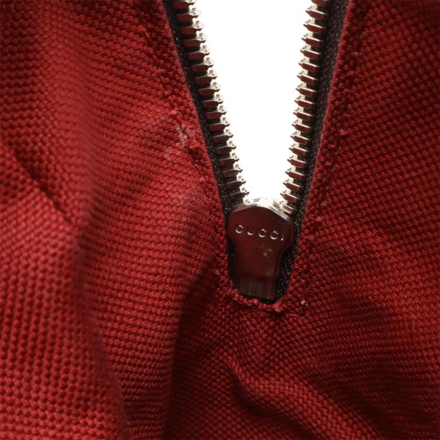 GUCCI グッチ GGスプリーム ショルダーバッグ 斜め掛け PVC レザー