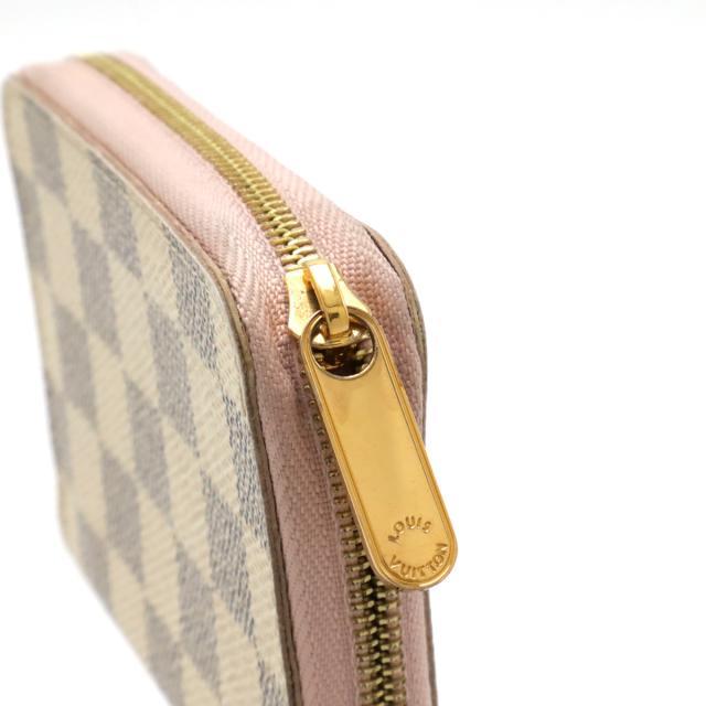 ④☆美品☆ダミエアズール♪ジッピー コインパース ラウンドファスナー LOUIS VUITTON ルイヴィトン コインケース ダミエ・アズール