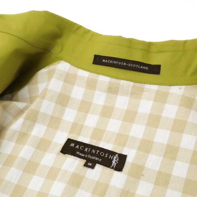 MACKINTOSH マッキントッシュ ゴム引きコート スプリングコート