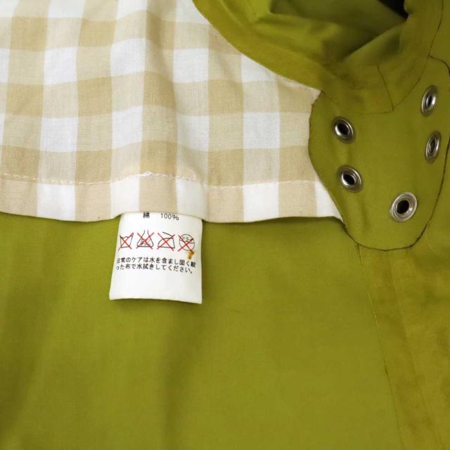 MACKINTOSH マッキントッシュ ゴム引きコート スプリングコート アウター コットン100% 綿100% ライトグリーン #36 MACKINTOSH マッキントッシュ ゴム引きコート スプリングコート