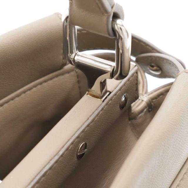 FENDI フェンディ ミニ ピーカブー ハンドバッグ 2WAY ショルダー