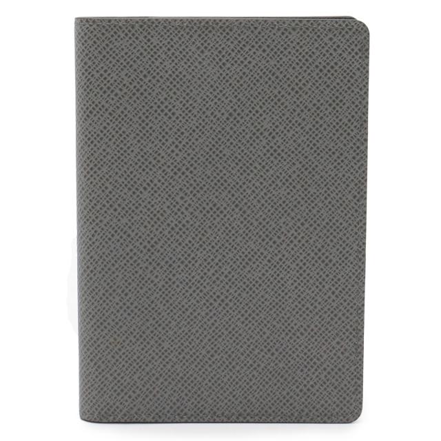 LOUIS VUITTON ルイ ヴィトン タイガ クーヴェルテュール パスポール パスポートケース パスポートカバー グラシエ グレー M32647