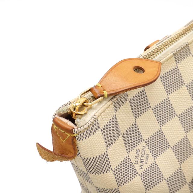 ルイ・ヴィトン トートバッグ ダミエ・アズール イエナMM ホワイト