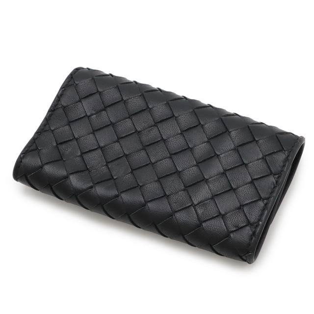 BOTTEGA VENETA ボッテガ ヴェネタ ボッテガベネタ イントレチャート 6連キーケース レザー ブラック 黒 176570 BOTTEGA VENETA ボッテガ ヴェネタ ボッテガベネタ イントレチャート 6