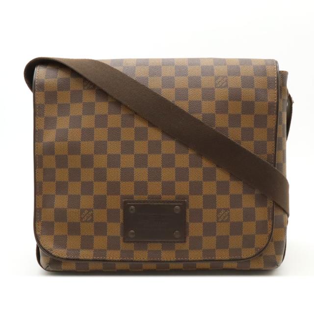 LOUIS VUITTON ルイ ヴィトン ダミエ ブルックリンMM ショルダーバッグ メッセンジャーバッグ 斜め掛けショルダー N51211