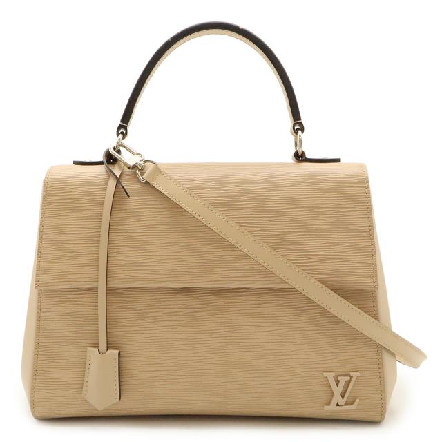 LOUIS VUITTON ルイ ヴィトン エピ クリュニーMM ハンドバッグ 2WAY ショルダーバッグ セミショルダー レザー デュンヌ ピンクベージュ系 M41300