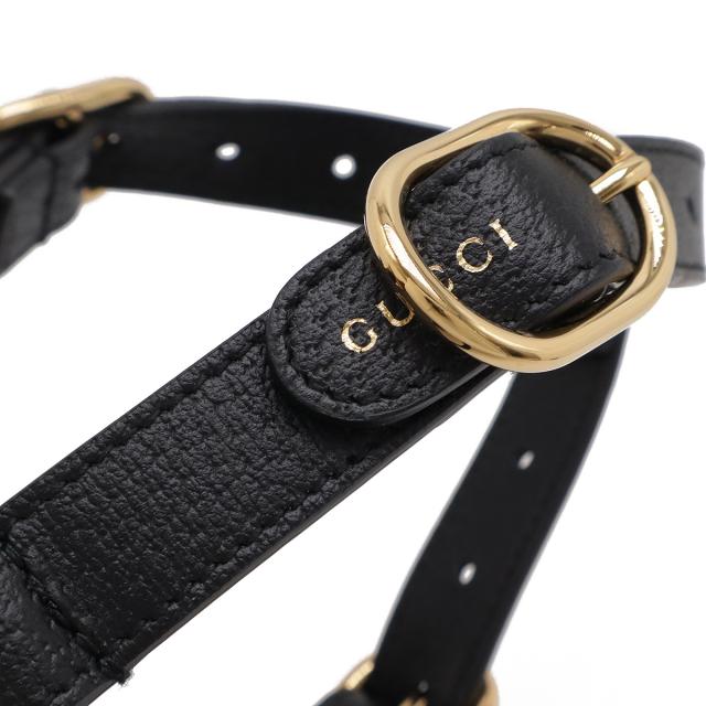 GUCCI - グッチ ジオメトリックG ペット ハーネス M デメトラ ブラック