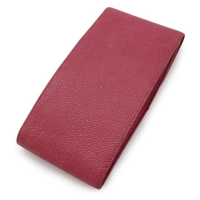 CHANELココマーク ピンクレザーメガネケースペンケース｜シャネル ココ