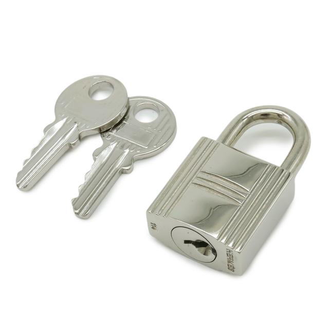 エルメスHERMES カデナ 南京錠 鍵2本 シルバー #114. エルメスHERMES カデナ 南京錠 鍵2本 シルバー #114. エルメス
