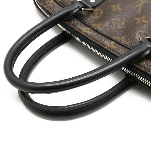 ルイ・ヴィトン LOUIS VUITTON PDV M52005 モノグラム・マカサー モノグラム・マカサーキャンバス ビジネスバッグ メンズ 中古 ルイ・ヴィトン PDV PM M52005 473 LOUIS VUITTON ルイ