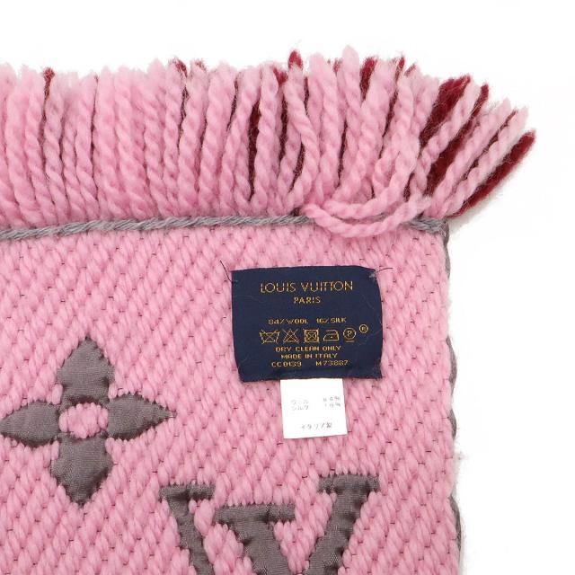 LOUIS VUITTON ルイ ヴィトン エシャルプ ロゴマニア デュオ マフラー