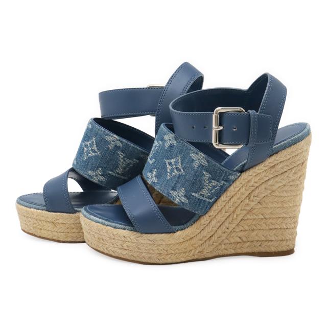 LOUIS VUITTON ルイ ヴィトン モノグラムデニム スターボードライン