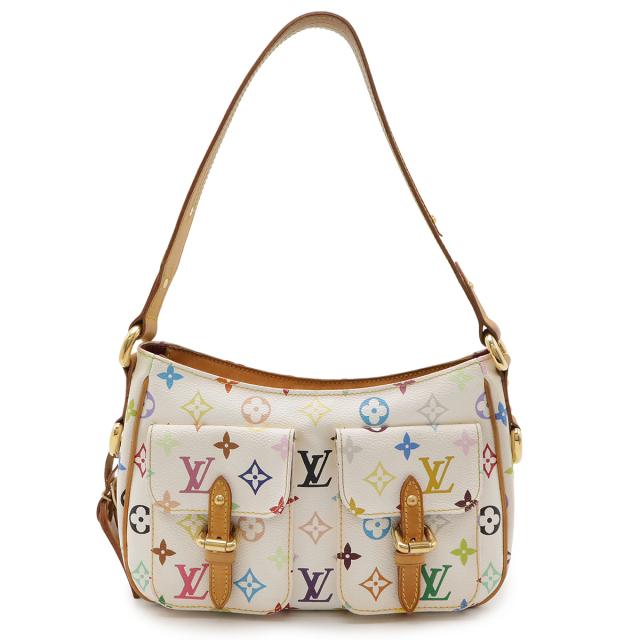 LOUIS VUITTON ルイ ヴィトン モノグラムマルチカラー ロッジPM ショルダーバッグ ワンショルダー セミショルダー ブロン 白 ホワイト M40053