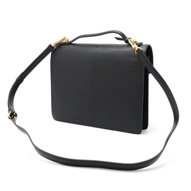 ルイヴィトン モンソー エピ 金具シルバー LOUIS VUITTON ルイ