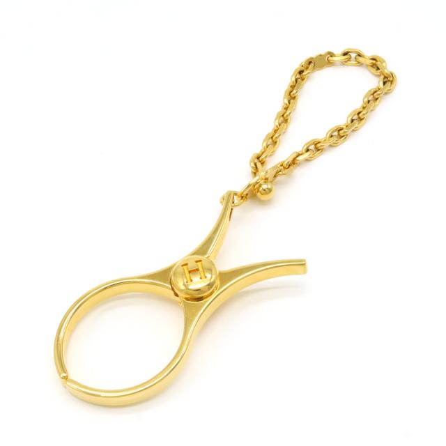 HERMES エルメス フィルー フィロー グローブホルダー GP ゴールド