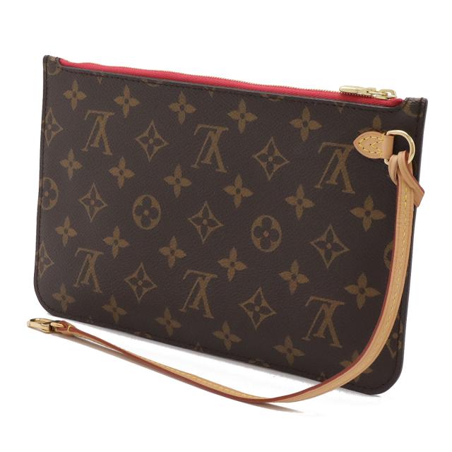 LOUIS VUITTON ネヴァーフルMM モノグラム ピヴォワンヌ ポーチ LOUIS VUITTON ルイ ヴィトン モノグラム ネヴァーフルMM