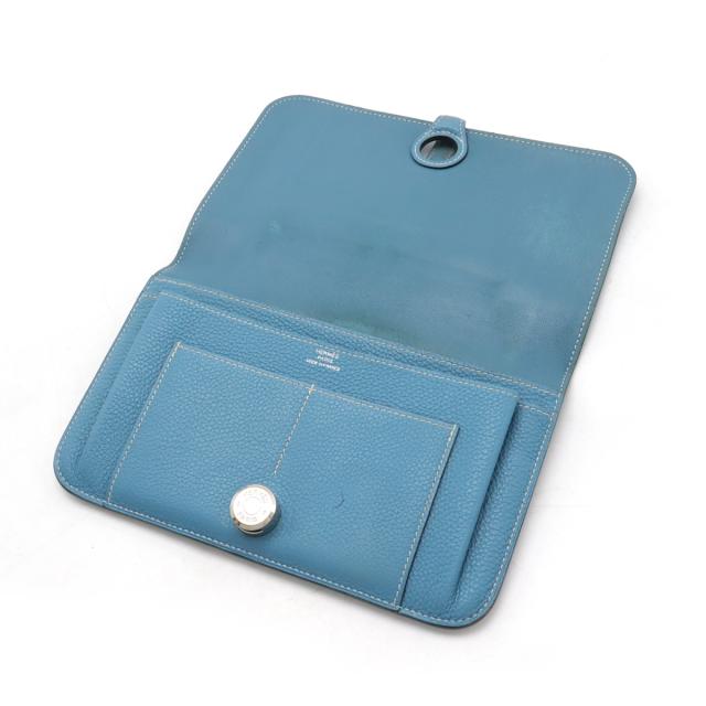 HERMES エルメス ドゴンデュオ ドゴンGM 2つ折長財布 二つ折り長財布